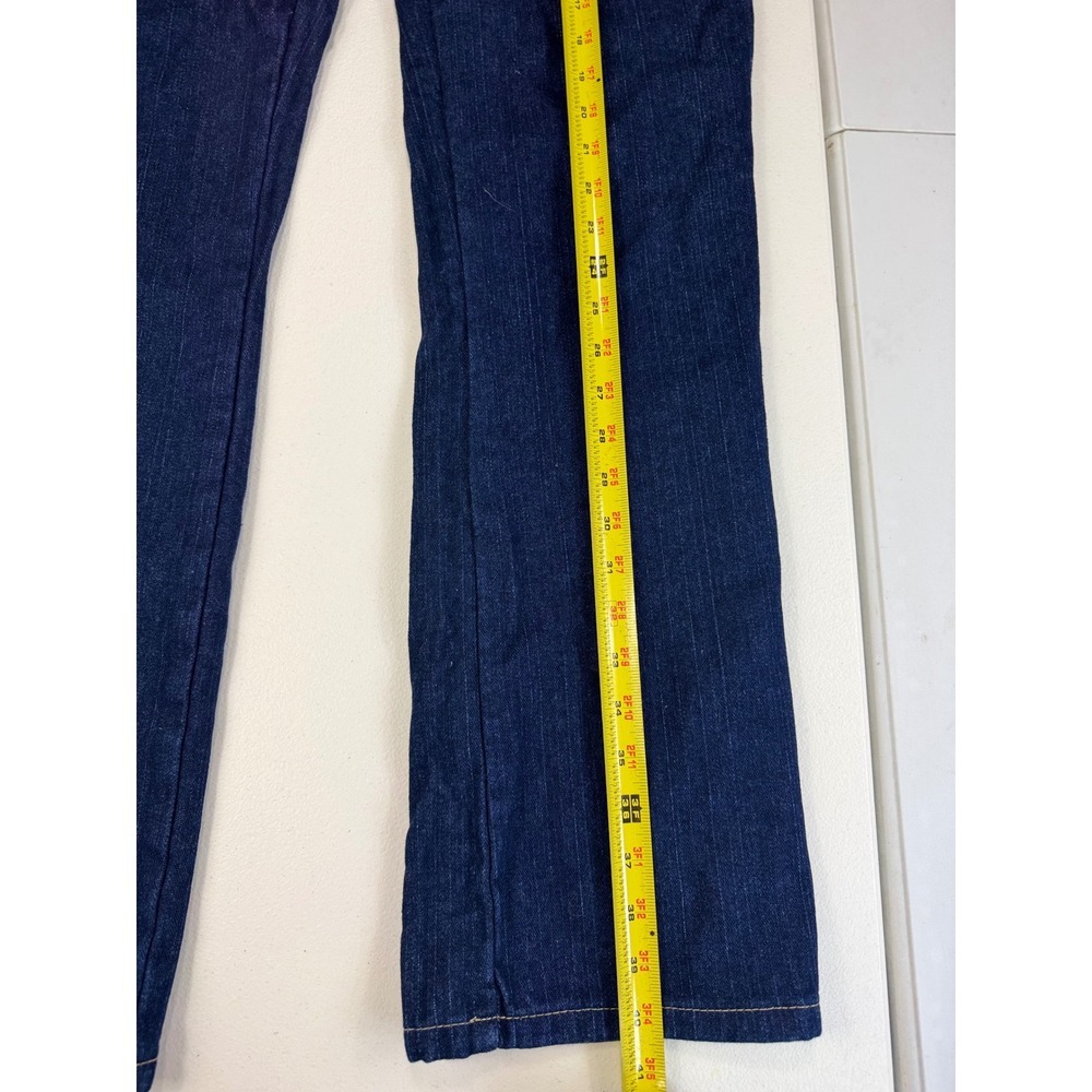 Dickies Style Blue Denim Carpenter Pants with Plaid Interior 4RG‎ - Picture 7 of 10